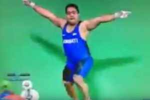Levantador de pesas se destaca en Río 2016 por divertido baile