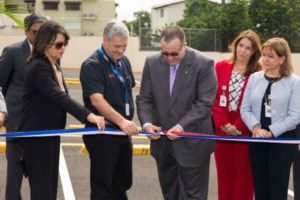 DGII y MOPC inauguran amplio estacionamiento para empleados