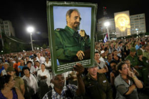 Comienza el acto multitudinario en La Habana para despedir a Fidel Castro; Medina asiste