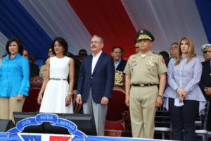 Presidente Medina preside Desfile Militar por 173 aniversario de la Independencia Nacional