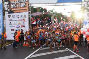 Ministerio de Defensa realiza maratón en honor al prócer Francisco del Rosario Sánchez
