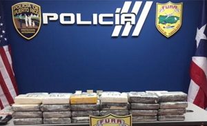 Ocupan millonario cargamento de cocaína a tres dominicanos en Puerto Rico