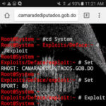 Hackean página web de la Cámara de Diputados