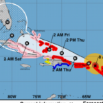 Huracán Irma amenaza el Cibao; Onamet pronostica que toque suelo dominicano madrugada del jueves