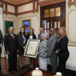 Presidente Medina recibe visita de directivos del Círculo de Locutores Dominicanos