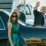 Trump despega hacia Japón para iniciar su primera gira asiática