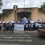 Haitianos protestan frente al Parque Independencia y nacionalistas piden salir del lugar
