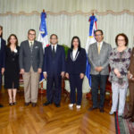 Pleno TSE visita al presidente de la Suprema Corte de Justicia