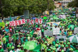 La Marcha Verde, un año después, mantiene presión contra la corrupción