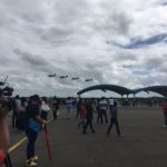 Cientos de personas asisten a show aéreo por 70 aniversario de la FARD