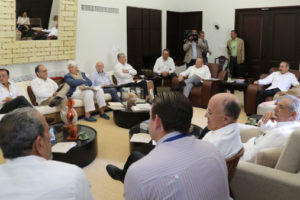 Presidente Medina se reúne con empresarios hoteleros de Punta Cana