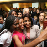 Cándida Montilla de Medina exhorta a la mujer dominicana continuar luchando por la igualdad social