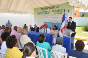 Promese/CAL inaugura Farmacia del Pueblo La Romana