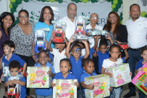 Lotería Nacional celebra fiesta infantil a Niños de Los Guarícanos