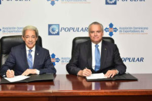 Banco Popular y Adoexpo renuevan ProExporta; han otorgado RD$56,734 millones en préstamos