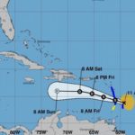 Tormenta Kirk traerá intensas lluvias al país el fin de semana