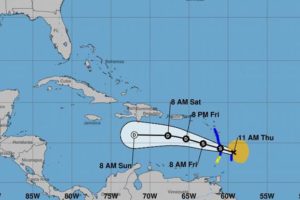 Tormenta Kirk traerá intensas lluvias al país el fin de semana