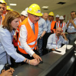 Presidente Medina participa en primer encendido prueba Central Termoeléctrica Punta Catalina