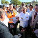 Presidente Medina realiza amplio recorrido por San Pedro de Macorís evaluando obras