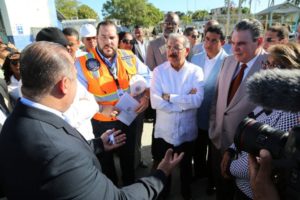 Presidente Medina realiza amplio recorrido por San Pedro de Macorís evaluando obras