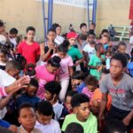 Dirigentes comunitarios de Villa Mella entregan juguetes a niños de Barrio Nuevo