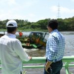 Colocarán malla controlará basura del Ozama