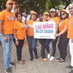 Realizan para por las niñas para eliminar matrimonio infantil en el país