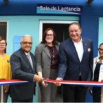 Autoridades inauguran Sala Amiga de Lactancia Materna en la CAASD
