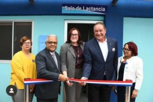 Autoridades inauguran Sala Amiga de Lactancia Materna en la CAASD