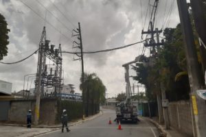 EDE Este limita servicio a Monte Plata, Invivienda y Sabana Pérdida por mantenimiento subestación Hainamosa