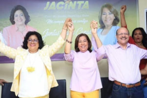 Senadora Cristina Lizardo apoyo a Jacinta Estévez aspirante a Diputada en Santo Domingo Este