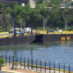 Disponen cierre transitorio de Puente Flotante  Santo Domingo para liberación de desechos acumulados por vaguada