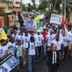 Se registran enfrentamientos entre manifestantes de la UASD y policías frente al Palacio