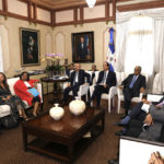 Medina se reúne con autoridades sector salud para evaluar medidas ante coronavirus