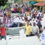 Vargas Maldonado encabeza recorrido del PRD en Los Alcarrizos y Pedro Brand