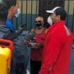 Candidato a diputado del PRD Amín Vásquez realiza jornada de desinfección en Capotillo contra Coronavirus