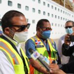 Autoridad Portuaria recibe en el Puerto de La Romana tripulantes dominicanos varados en altamar