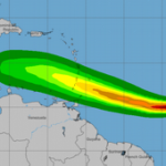 Tormenta Gonzalo sigue avanzando hacia el oeste y no afectaría a RD