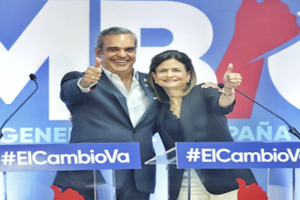 JCE declara oficialmente ganadores elecciones Luis Abinader y Raquel Peña