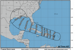 Incrementan a 11 provincias en alerta roja por tormenta Laura