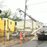 EDE Este trabaja de forma acelerada en reparación circuitos afectados por la Tormenta Laura