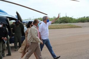 Presidente Abinader llega a Pedernales con fines de desarrollar el turismo en esta zona