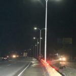 EDE Este rehabilita la iluminación de la autopista Las Américas y la Ruta 66