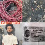 Policía Nacional apresa uno de cuatro sospechosos de robo de cables en AILA