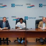 Banco Popular firma a la medallista olímpica Marileidy Paulino