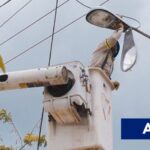 EDEEste recupera alumbrado público en Los Mina