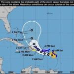 Onamet asegura Fiona se fortalecerá y se esperan condiciones de huracán para RD desde este lunes