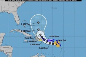 Onamet asegura Fiona se fortalecerá y se esperan condiciones de huracán para RD desde este lunes