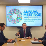 Valdez Albizu participa en las reuniones anuales del FMI y del BM