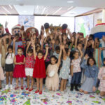 Banreservas premia a niños ganadores del Concurso de Pintura Infantil Navideño